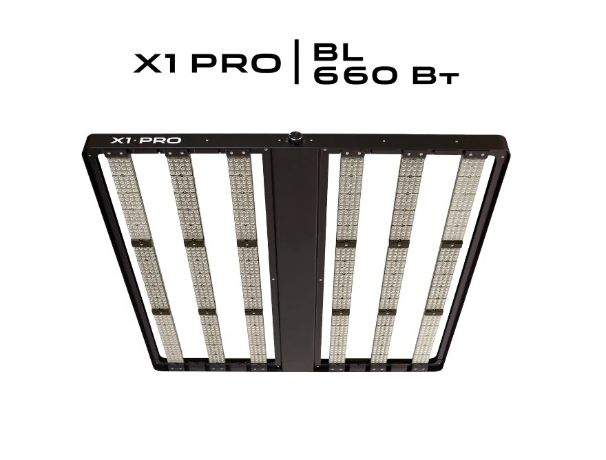 Светодиодный фитосветильник LED для растений JustGrow - X1 Pro 660 (BL) от компании ИП ВОЛОШИН ДЕНИС ГРИГОРЬЕВИЧ - фото 1