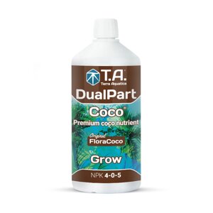 Terra Aquatica DualPart Coco Grow 1 л Удобрение минеральное для кокосового субстрата