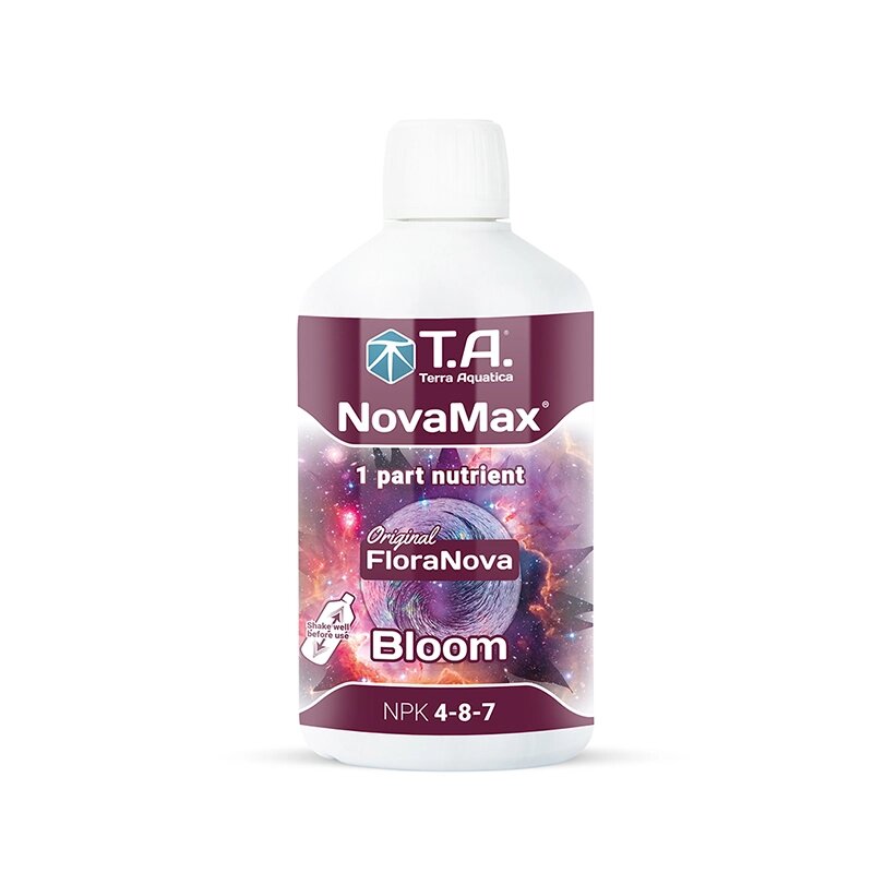 Terra Aquatica NovaMax Bloom 0,5 л Удобрение органоминеральное для стадии цветения от компании ИП ВОЛОШИН ДЕНИС ГРИГОРЬЕВИЧ - фото 1
