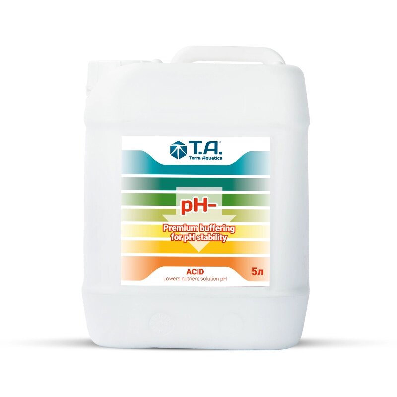 Terra Aquatica pH- 5 л Регулятор pH от компании ИП ВОЛОШИН ДЕНИС ГРИГОРЬЕВИЧ - фото 1