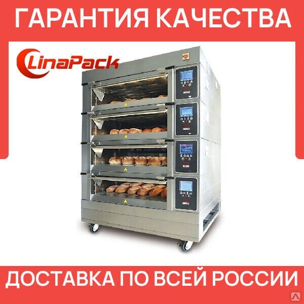 Хлебопекарные печи (ярусные, конвекционные, ротационные) Linapack от компании LinaPack - фото 1