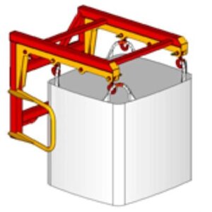 Штыревой захват на погрузчик для мешков биг бэгов SST-2