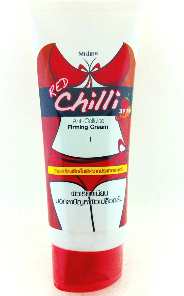 Антицеллюлитный крем MISTINE Red Chilli Anti Cellulite Firming Cream, Таиланд, 100 гр от компании Тайская косметика и товары из Таиланда - Melissa - фото 1