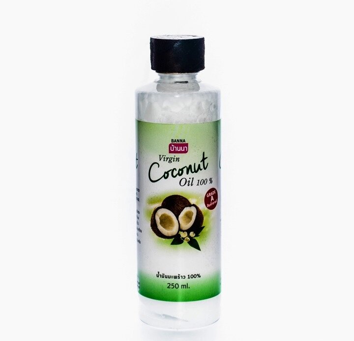 Banna Виргинское Кокосовое масло  250 мл. Banna Virgin Coconut Oil 250 ml., Таиланд от компании Тайская косметика и товары из Таиланда - Melissa - фото 1