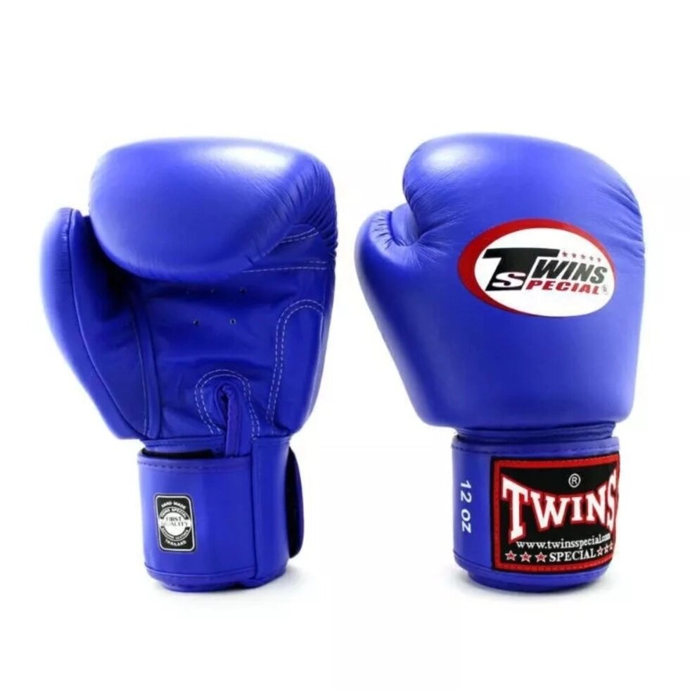 Боксерские перчатки Twins Special BGVL-3, Таиланд 10 oz Navy Blue от компании Тайская косметика и товары из Таиланда - Melissa - фото 2