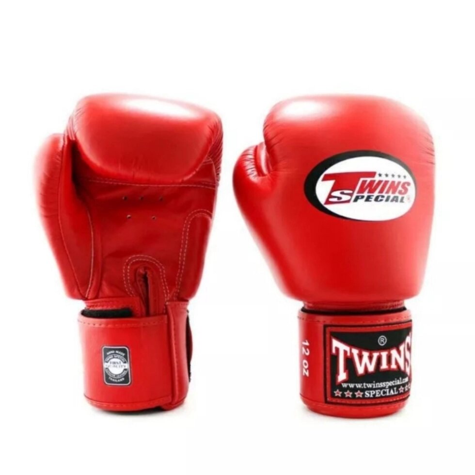 Боксерские перчатки Twins Special BGVL-3, Таиланд 10 oz Red от компании Тайская косметика и товары из Таиланда - Melissa - фото 1