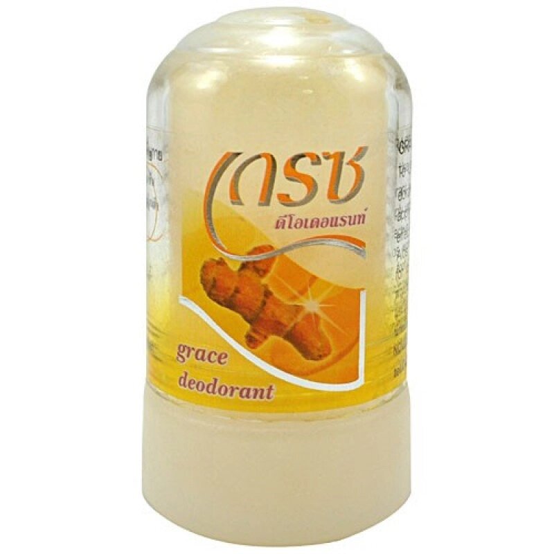 Crystal Deodorant Turmeric 70 g / Дезодорант Кристал Куркума 70 г от компании Тайская косметика и товары из Таиланда - Melissa - фото 1