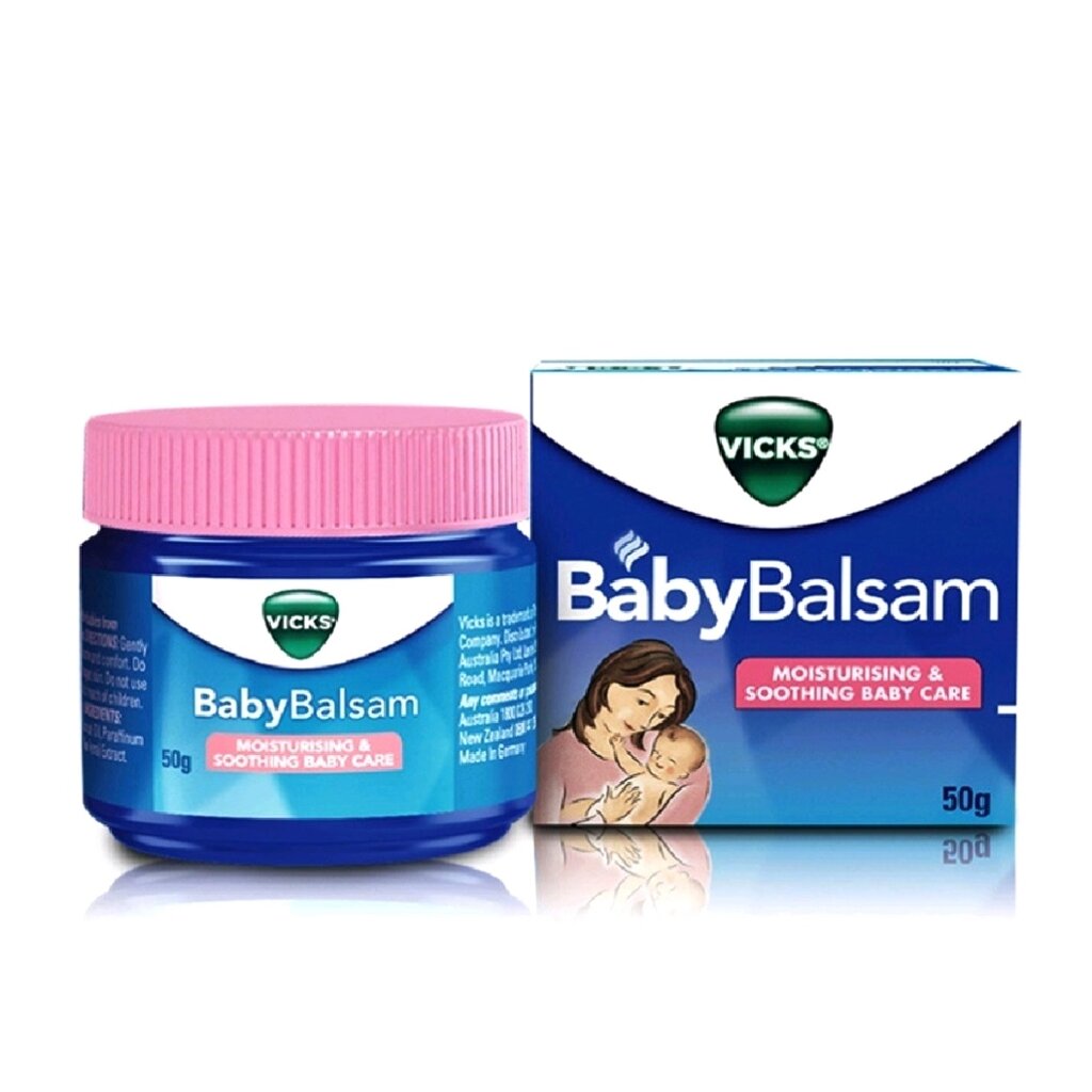 Детский бальзам растирка Vicks Baby Balsam Comfort for Baby, 50 гр. от компании Тайская косметика и товары из Таиланда - Melissa - фото 1