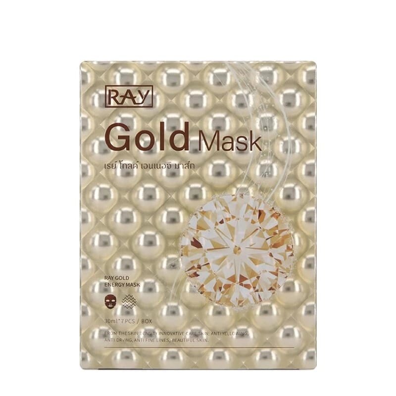 Энергетическая маска для лица “Золото” Ray Gold Energy Mask от компании Тайская косметика и товары из Таиланда - Melissa - фото 1