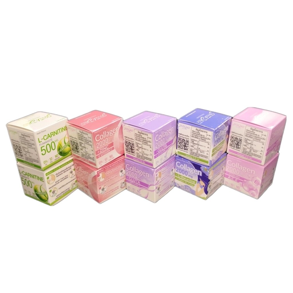 Fresh Doze Caps Collagen 2000 mg + Vitamin A, C, E– витаминный напиток в крышках от компании Тайская косметика и товары из Таиланда - Melissa - фото 1