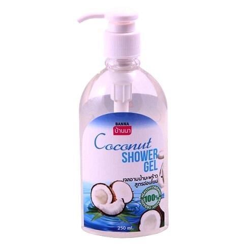 Гель для душа Banna Coconut Shower Gel (Кокос), 250 мл., Таиланд от компании Тайская косметика и товары из Таиланда - Melissa - фото 1