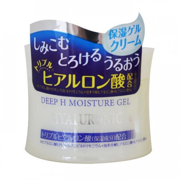 Гель-крем для лица Daiso Deeр Н Moisture Gel глубокоувлажняющий, с тремя видами гиалуроновой кислоты, Япония от компании Тайская косметика и товары из Таиланда - Melissa - фото 1