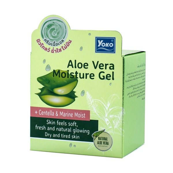 Гель увлажняющий для лица с Алоэ Вера и Коллагеном Siam Yoko Aloe Vera ...