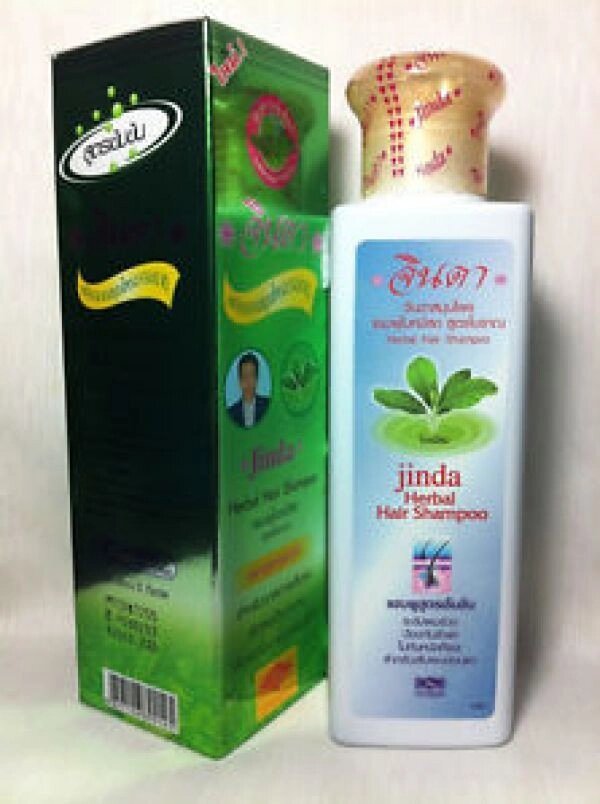 Интенсивный травяной шампунь от выпадения волос Баймисот Jinda / BaiMeeSot Concentrated Herbal hair shampoo, 250 мл от компании Тайская косметика и товары из Таиланда - Melissa - фото 1