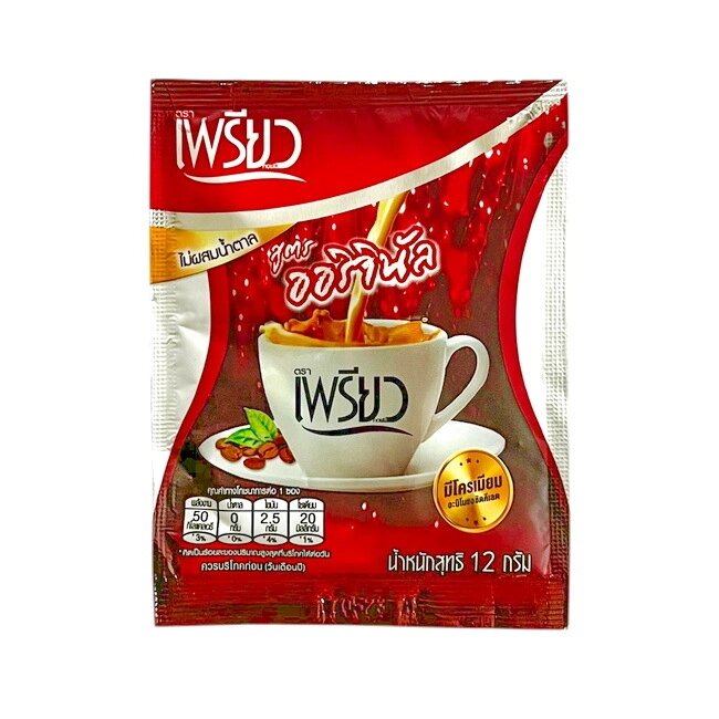 Кофе для похудения с хромом Preaw Brand, 1 пакетик 12 гр., Таиланд от компании Тайская косметика и товары из Таиланда - Melissa - фото 1