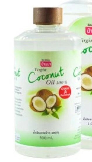Кокосовое масло Banna Виргинское (EXTRA VIRGIN) 500 мл./ Coconut Oil Banna Virgin   500 ml., Таиланд от компании Тайская косметика и товары из Таиланда - Melissa - фото 1