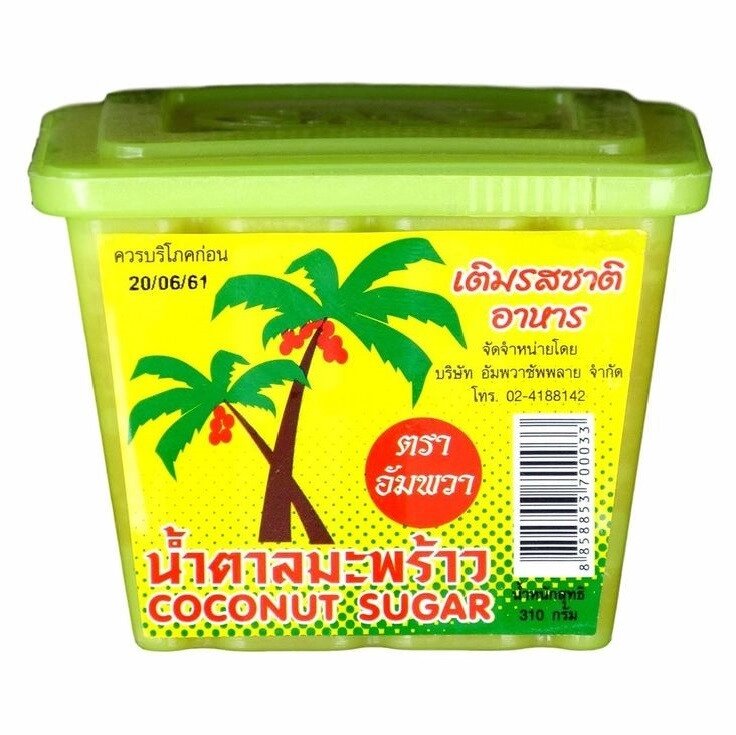 Кокосовый сахар, Ampawa Coconut Sugar 100%, 310 гр. Таиланд от компании Тайская косметика и товары из Таиланда - Melissa - фото 1