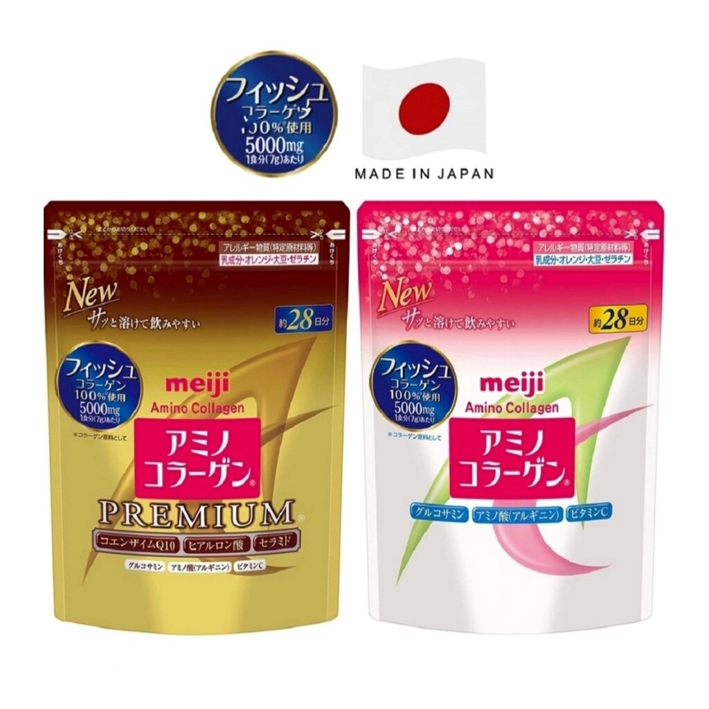 Коллаген Meiji Amino Collagen Premium, 28 порций, 196 гр. Япония от компании Тайская косметика и товары из Таиланда - Melissa - фото 1