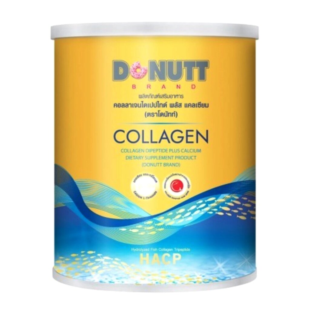 Коллаген питьевой с кальцием Donutt Brand Collagen Dipeptide Plus Calcium 120 гр. от компании Тайская косметика и товары из Таиланда - Melissa - фото 1