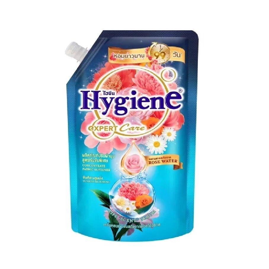 Кондиционер для белья Hygiene Sunkiss Blooming "Солнечный поцелуй", 490 мл, Таиланд от компании Тайская косметика и товары из Таиланда - Melissa - фото 1
