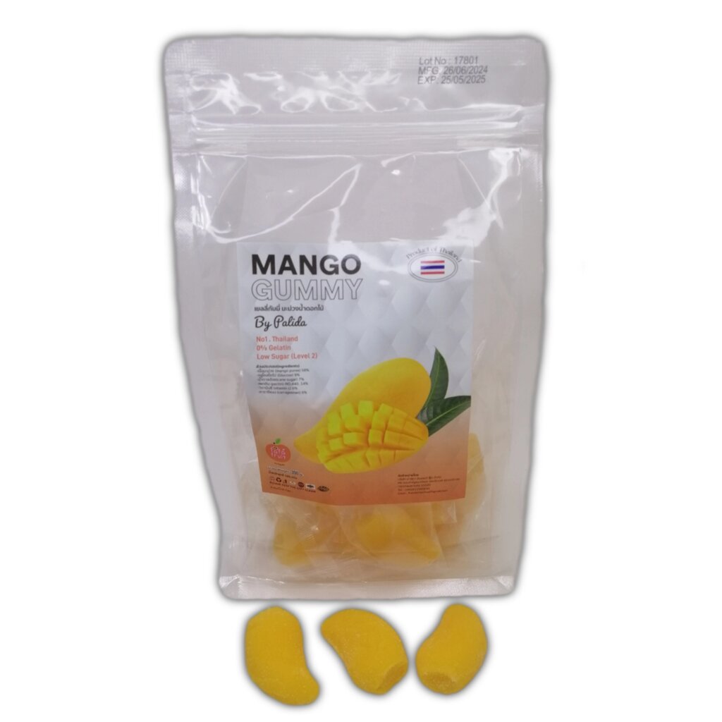 Конфеты Манго мармелад на основе натурального пюре Манго Mango Gummy Fa Fa Fruit, 300 гр. Таиланд от компании Тайская косметика и товары из Таиланда - Melissa - фото 1