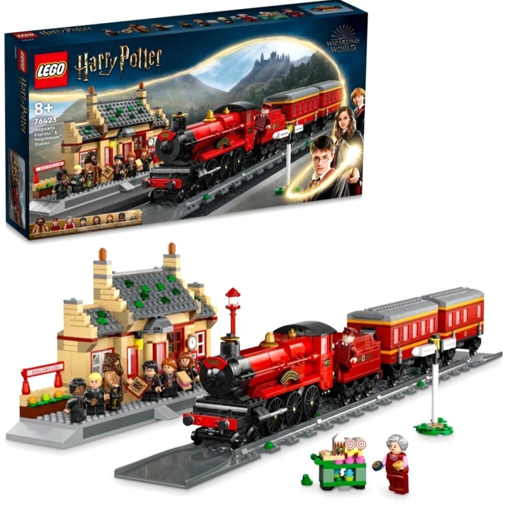 Конструктор LEGO Harry Potter 76423 Hogwarts Express & Hogsmeade Station, 1074 детали (Оригинал) от компании Тайская косметика и товары из Таиланда - Melissa - фото 1