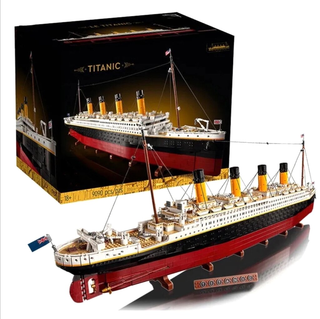 Конструктор LEGO Icons Titanic 10294 Creator Expert, 9090 деталей (Оригинал) от компании Тайская косметика и товары из Таиланда - Melissa - фото 1