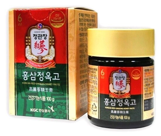 Корейский Женьшень экстракт Korean Red Ginseng Honey Paste Cheong Kwan Jang 100 гр. Корея от компании Тайская косметика и товары из Таиланда - Melissa - фото 1