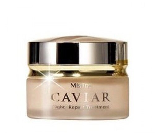 Крем для лица ночной омолаживающий с экстрактом икры Mistine Caviar Nigth Cream, 30 гр., Таиланд от компании Тайская косметика и товары из Таиланда - Melissa - фото 1