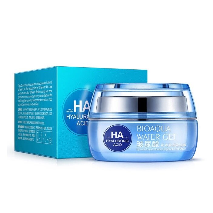 Крем для лица с Гиалуроновой кислотой  HA Hyaluronic Acid Water Get Cream, 50 мл. Таиланд от компании Тайская косметика и товары из Таиланда - Melissa - фото 1