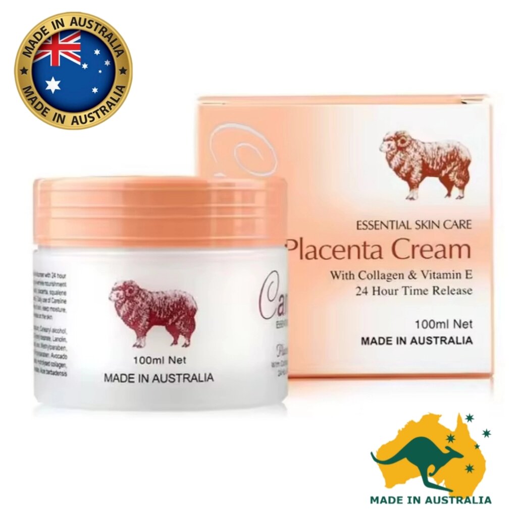 Крем для лица с Плацентой и Коллагеном Careline Placenta Cream, 100 мл. Австралия от компании Тайская косметика и товары из Таиланда - Melissa - фото 1