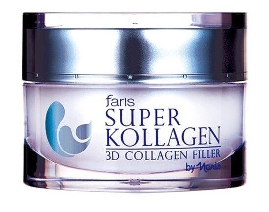 Крем для лица Супер - Коллаген 3 D Филлер, Faris Super Kollagen 3 D Collagen Filler, 30 гр., Япония от компании Тайская косметика и товары из Таиланда - Melissa - фото 1