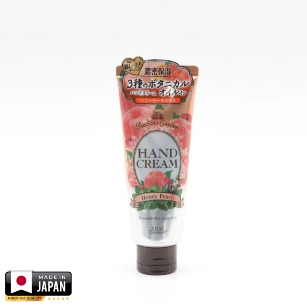 Крем для рук Kose Cosmeport Precious Garden Hand Cream Honey Peach, 70 мл. Япония от компании Тайская косметика и товары из Таиланда - Melissa - фото 4