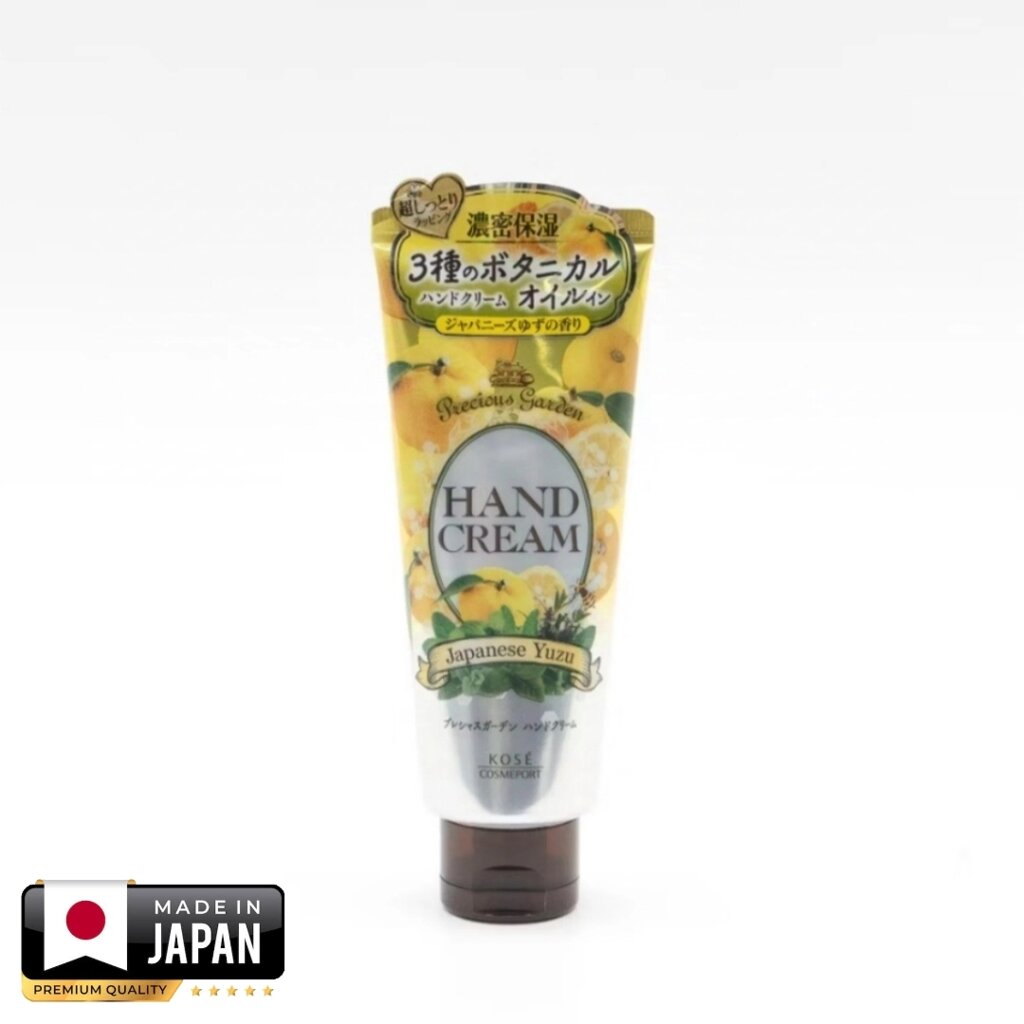 Крем для рук Kose Cosmeport Precious Garden Hand Cream Japanese Yuzu, 70 мл. Япония от компании Тайская косметика и товары из Таиланда - Melissa - фото 6