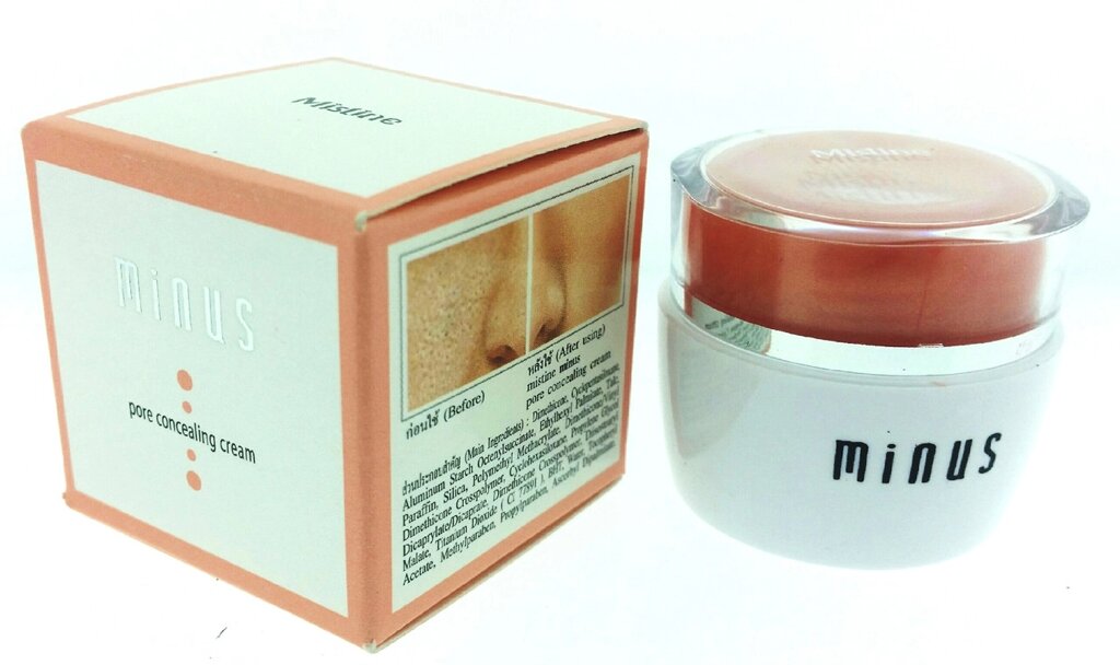 Крем для сужения пор кожи лица Mistine Minus Pore Concealing Cream, 4 мл,. Таиланд от компании Тайская косметика и товары из Таиланда - Melissa - фото 1