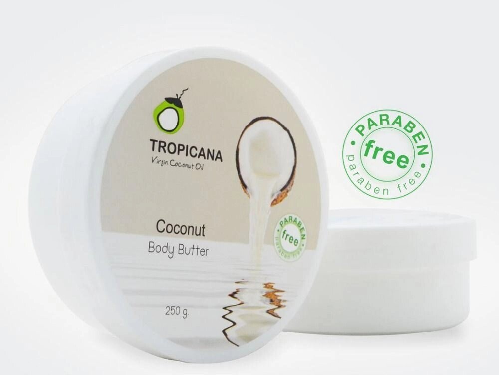 Крем - масло Tropicana с кокосовым маслом, 250 мл., Таиланд от компании Тайская косметика и товары из Таиланда - Melissa - фото 1