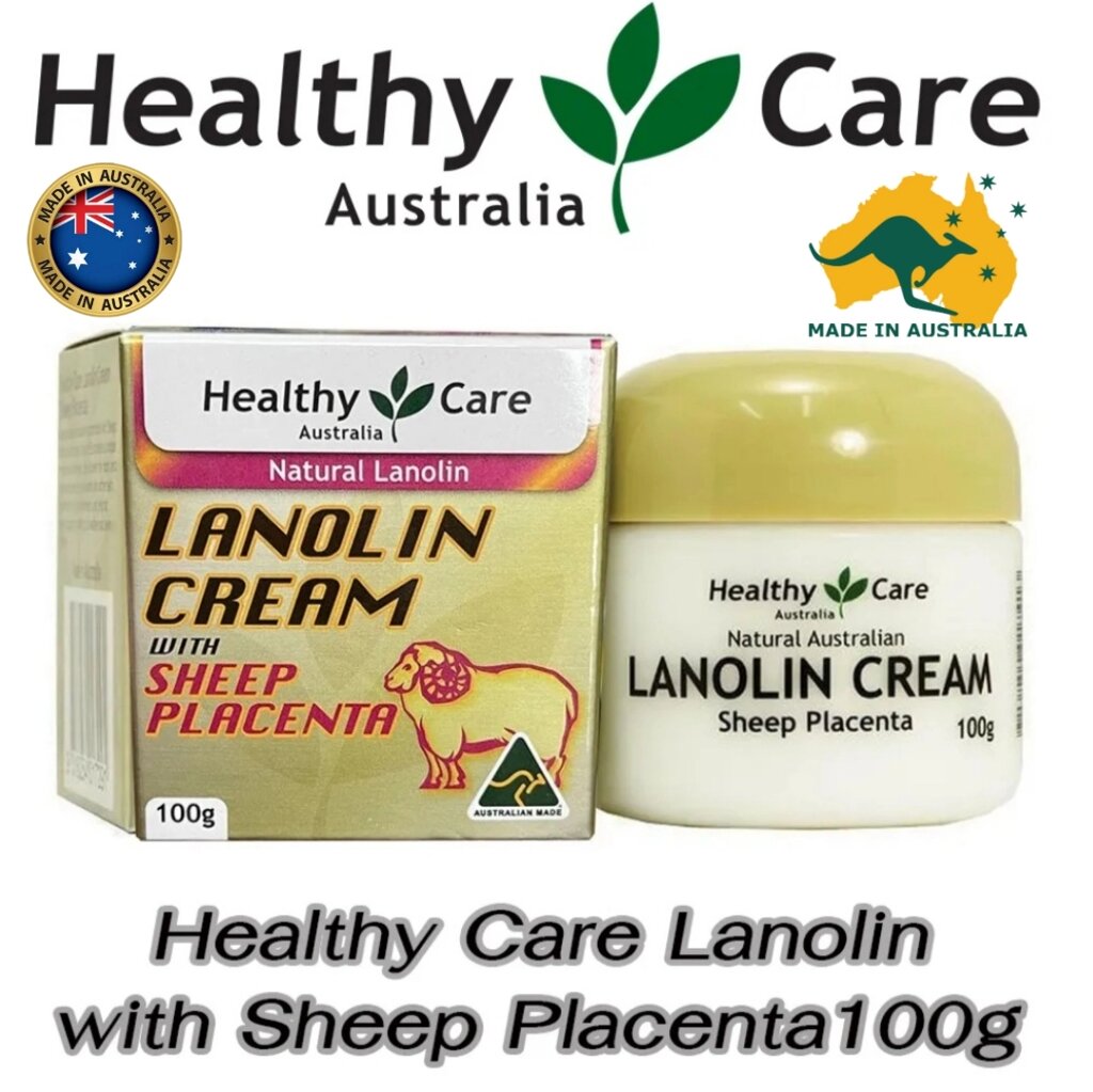 Крем омолаживающий с Ланолином и Овечьей Плацентой Healthy Care Lanolin with Sheep Placenta 100 гр. Австралия от компании Тайская косметика и товары из Таиланда - Melissa - фото 1