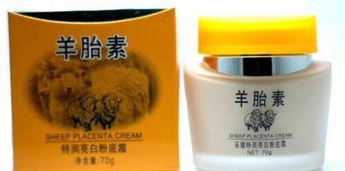 Крем отбеливащий для Лица с Овечьей Плацентой 70мл, Таиланд /Sheep Placenta Face Cream 70ml от компании Тайская косметика и товары из Таиланда - Melissa - фото 1