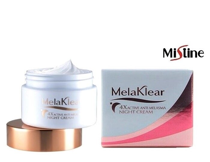 Крем против мелазмы и пигментных пятен Mistine MelaKlear 4X Active Melasma Night Cream, 30 мл. Таиланд от компании Тайская косметика и товары из Таиланда - Melissa - фото 1