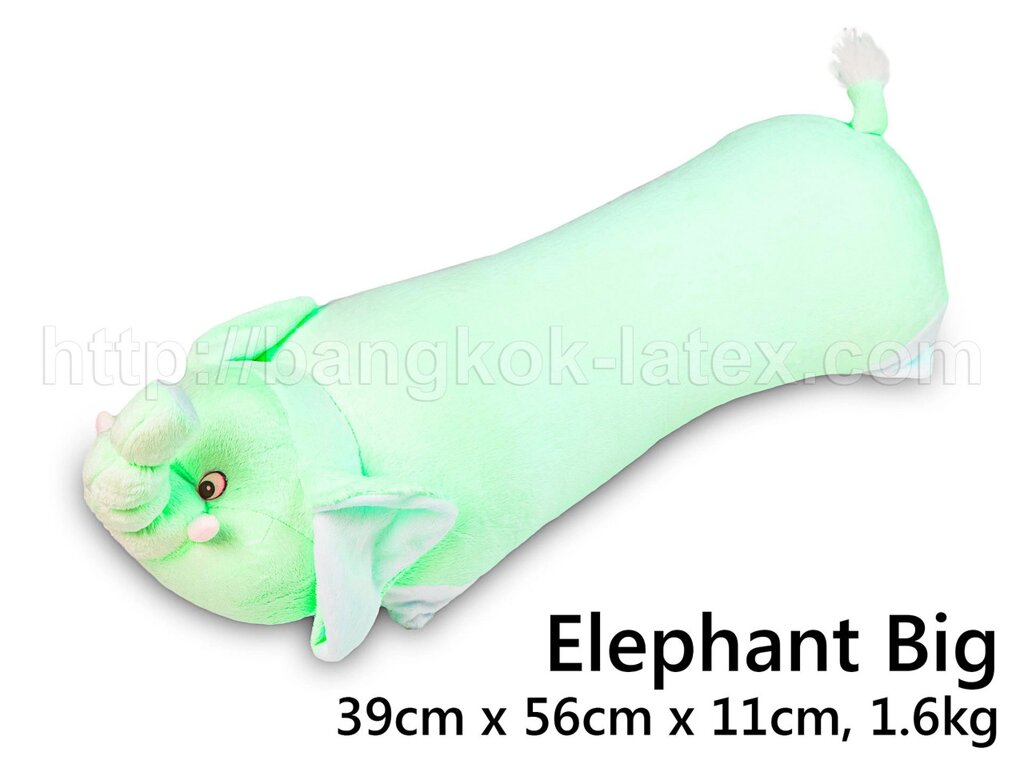 Латексная подушка Elephant Big,1,6 кг., Таиланд от компании Тайская косметика и товары из Таиланда - Melissa - фото 1
