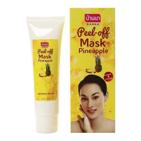 Маска-Пленка для лица с Ананасом 120 мл / Banna Pineapple Gel Facial Mask 120 ml от компании Тайская косметика и товары из Таиланда - Melissa - фото 1