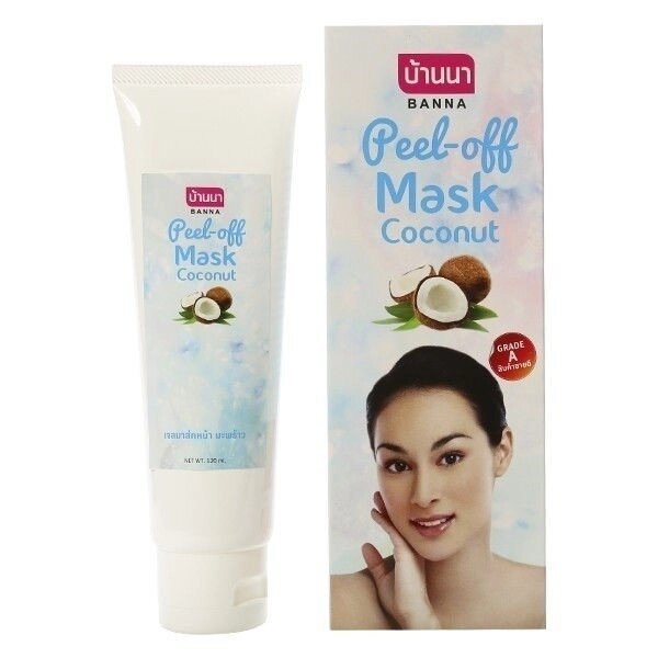 Маска-Пленка для лица с Кокосом 120 мл / Banna Coconut Gel Facial Mask 120 ml от компании Тайская косметика и товары из Таиланда - Melissa - фото 1