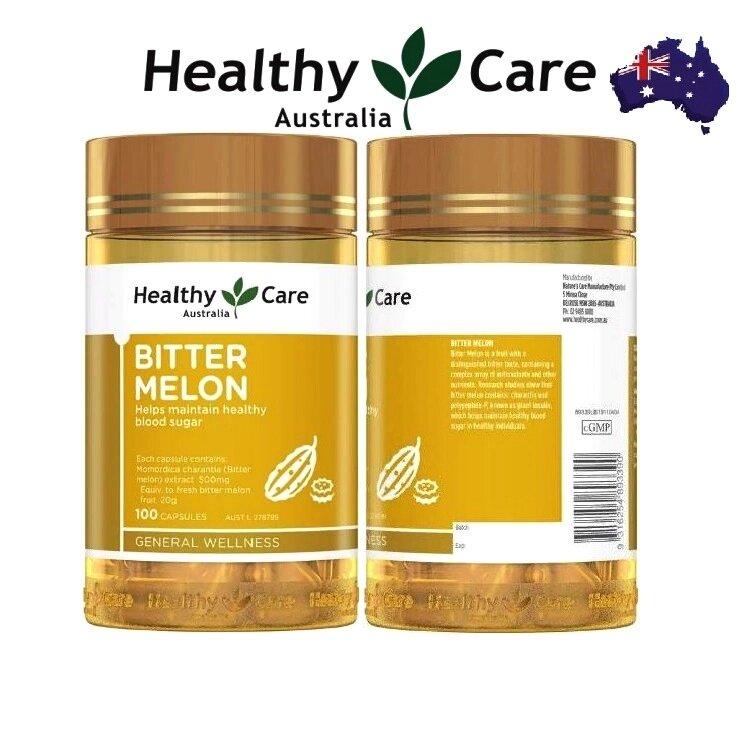 Момордика Healthy Care Bitter Melon 100 капсул. Австралия от компании Тайская косметика и товары из Таиланда - Melissa - фото 1