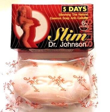 Мыло антицеллюлитное Slim Dr. Johnson 5 Days Soap, 60 гр., Таиланд от компании Тайская косметика и товары из Таиланда - Melissa - фото 1