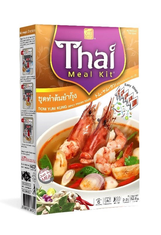 Набор для приготовления супа Том Ям Ori Chef Thai Meal Kit Tom Yam Kung, 52,6 гр. Таиланд от компании Тайская косметика и товары из Таиланда - Melissa - фото 1