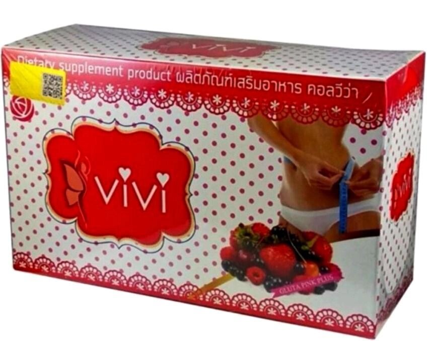 Напиток для похудения минерально витаминный, растворимый VIVI, 10 пакетов x 15 гр., Таиланд от компании Тайская косметика и товары из Таиланда - Melissa - фото 1