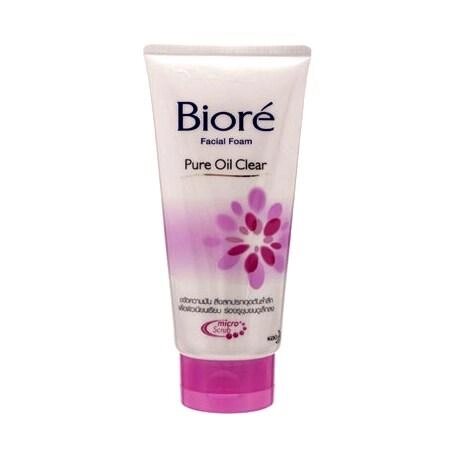 Пенка для умывания матирующая Biore Skin Caring Facial Foam Pure Oil Clear, Таиланд от компании Тайская косметика и товары из Таиланда - Melissa - фото 1