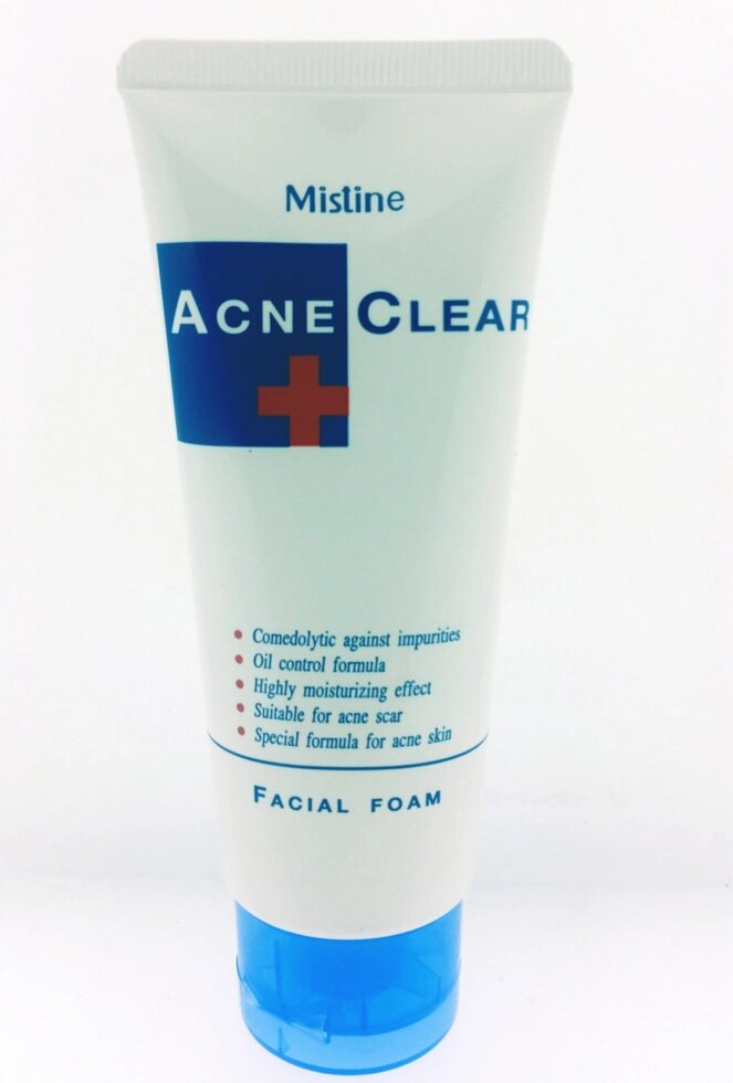 Пенка для умывания от Акне и проблемной кожи, Mistine Acne Clear Facial Foam, 85 гр., Таиланд от компании Тайская косметика и товары из Таиланда - Melissa - фото 1