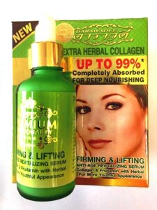 Сыворотка для подтяжки и упругости кожи лица с Коллагеном Darawadde Extra Herbal Collagen Firming, Таиланд