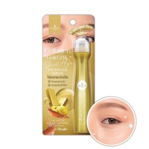 Роллер от морщин для кожи глаз Precious Collagen Gold 24K Snail HYA Eye Roller Serum, Таиланд